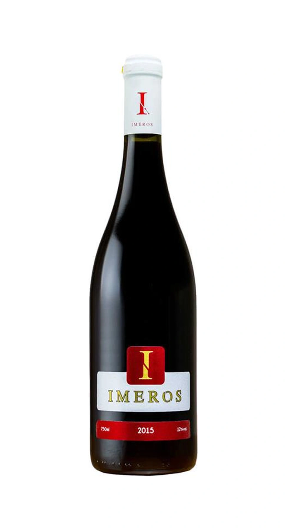 Flasche Imeros Rotwein Jahrgang 2015